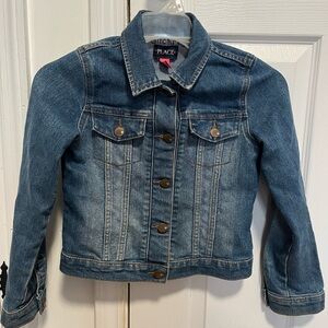 The Children's Place Denim Blue Jean Jacket
